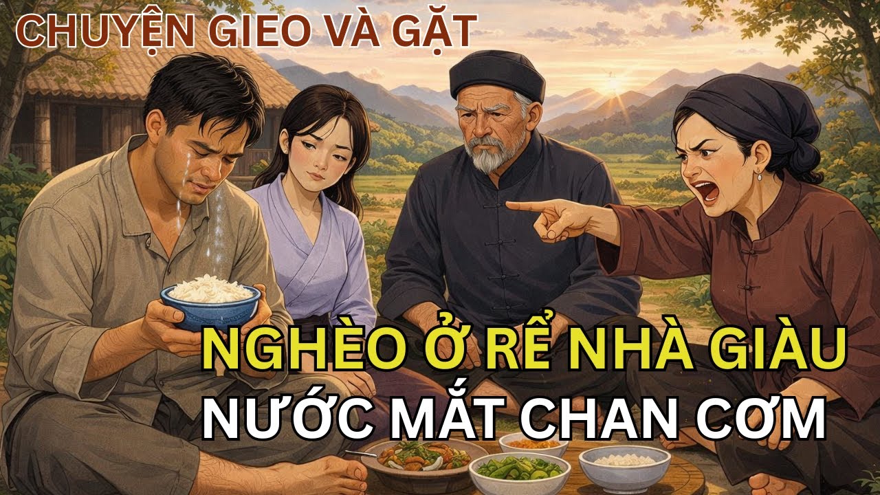Câu Chuyện Nhân Quả   Chàng trai nghèo ở rể nhà giàu nước mắt chan cơm và cái kết…
