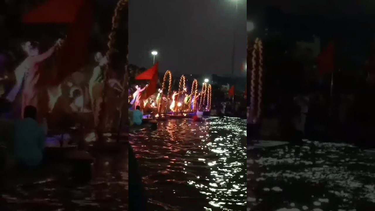 Nashik Ganga Arati #godavari #monsoon #nashiktrimbakeshwar #goodvibes #viral #shorts