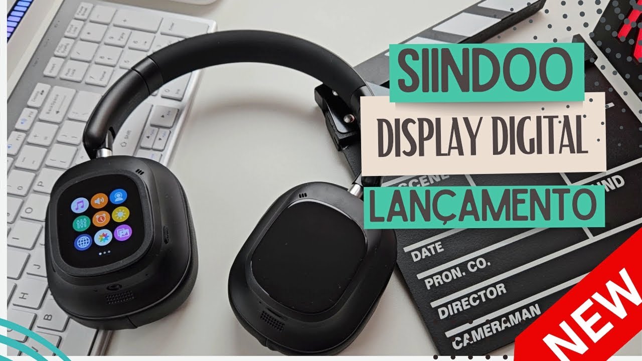 HEADPHONE COM DISPLAY TOUCH - SIINDOO JH-ANC930 PLUS - Vale a Pena?