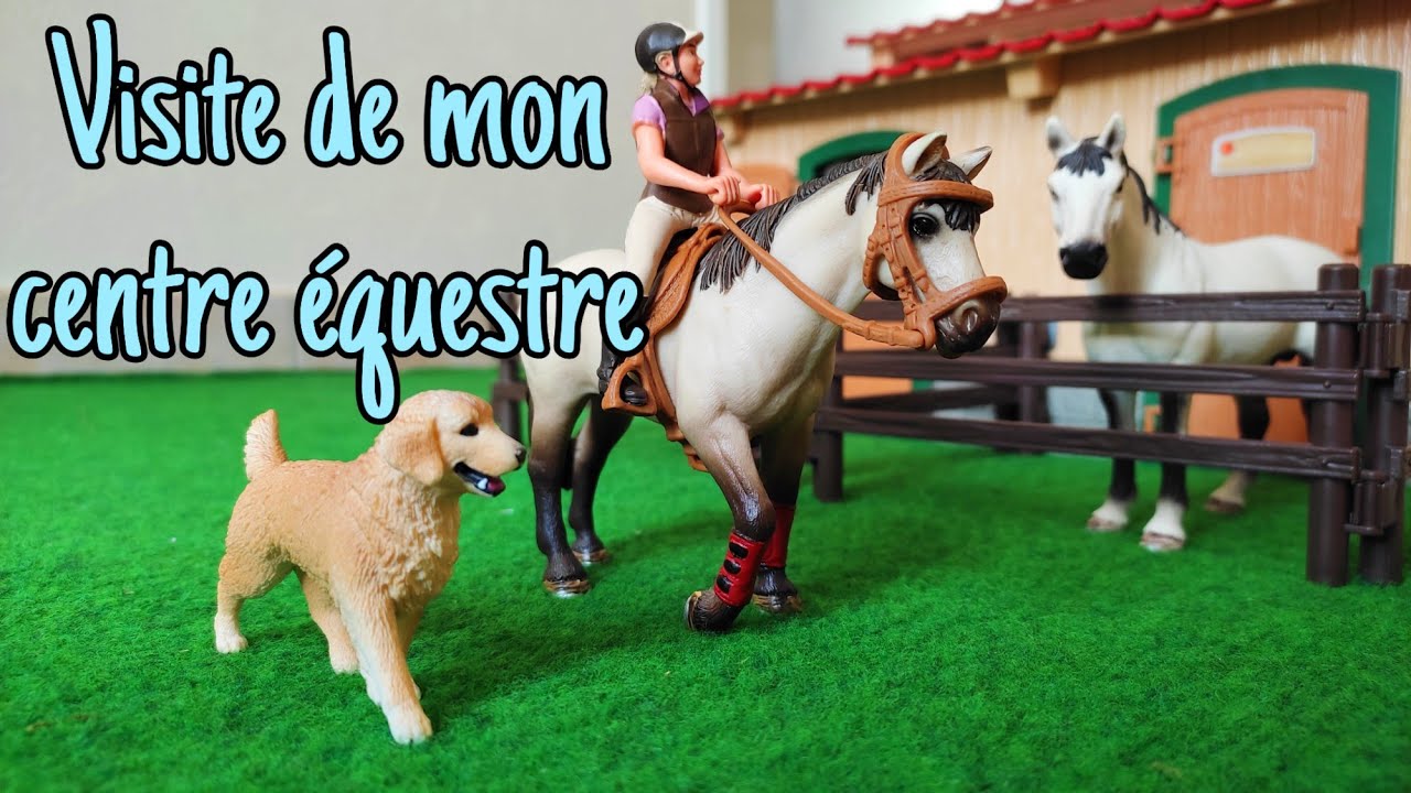 Visite de mon centre équestre Schleich !