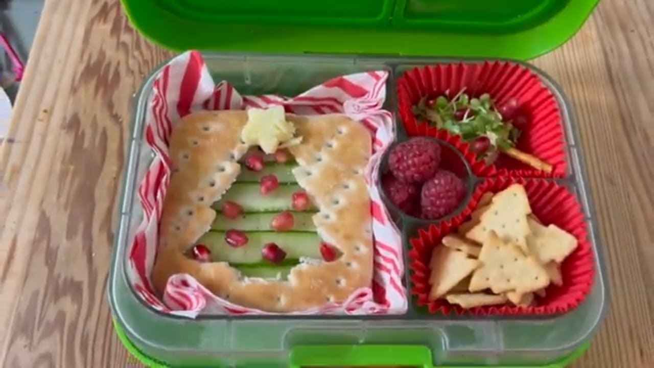 EASY FUN Christmas Tree lunch box idea | Lunchbox World