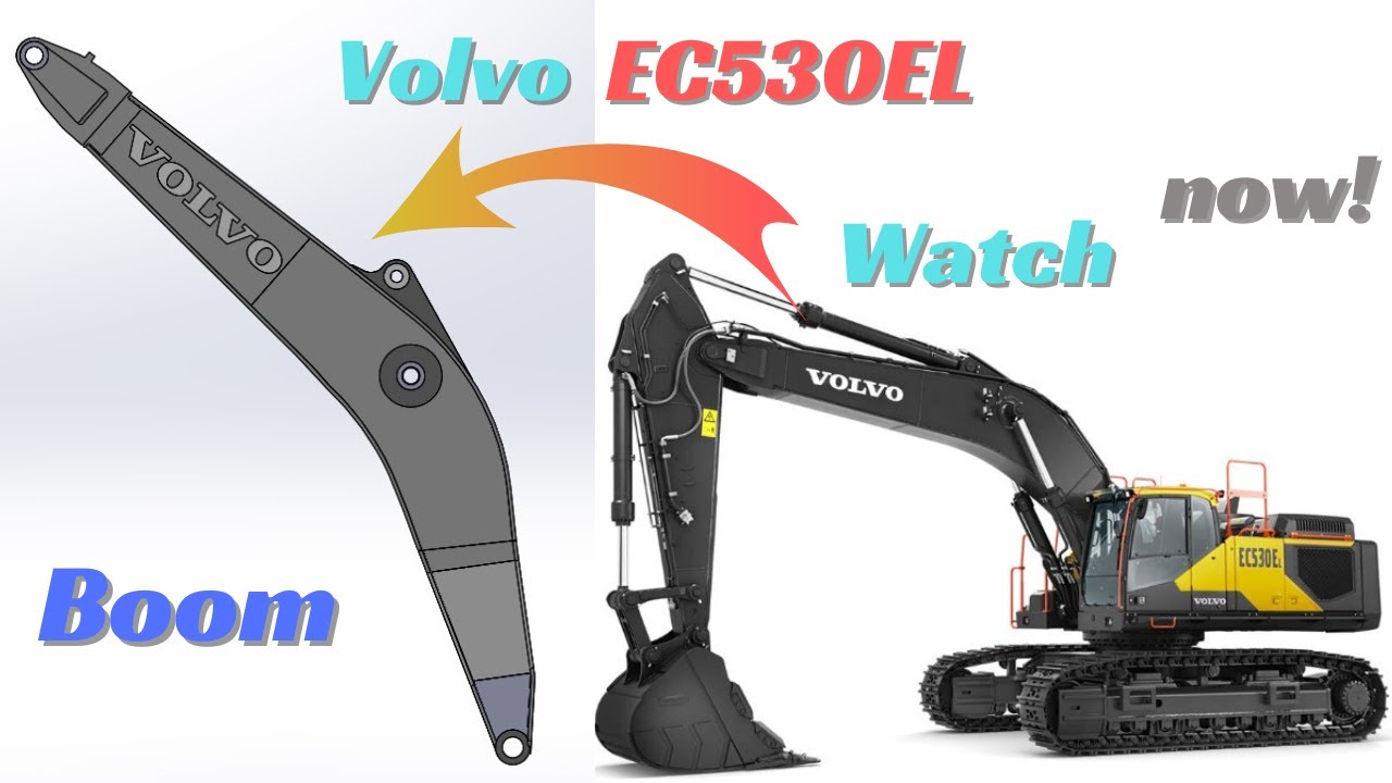 Homemade RC Excavator from volvo | Part 04 - Boom