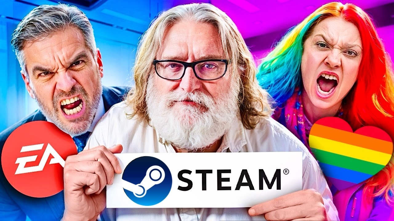 Steam УНИЗИЛ КОРПОРАЦИИ и запретил рекламу в играх (Гейб защищает геймеров)