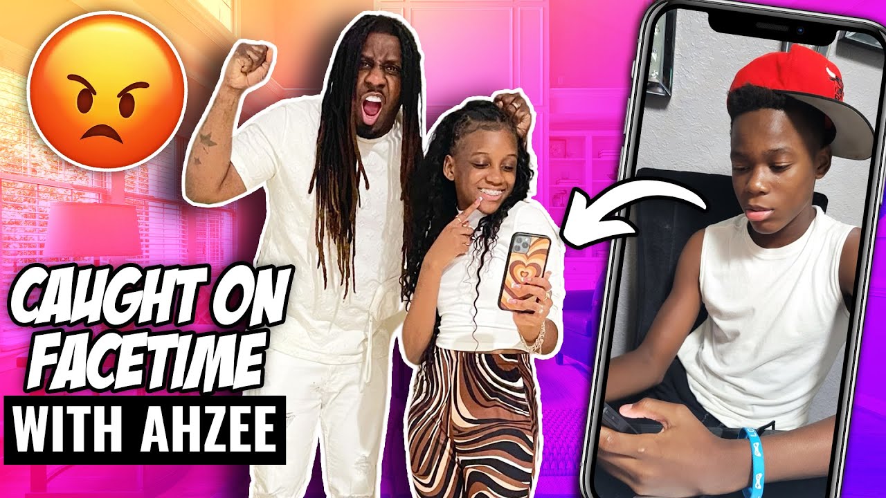We Caught Yaya  On Facetime With Ahzee