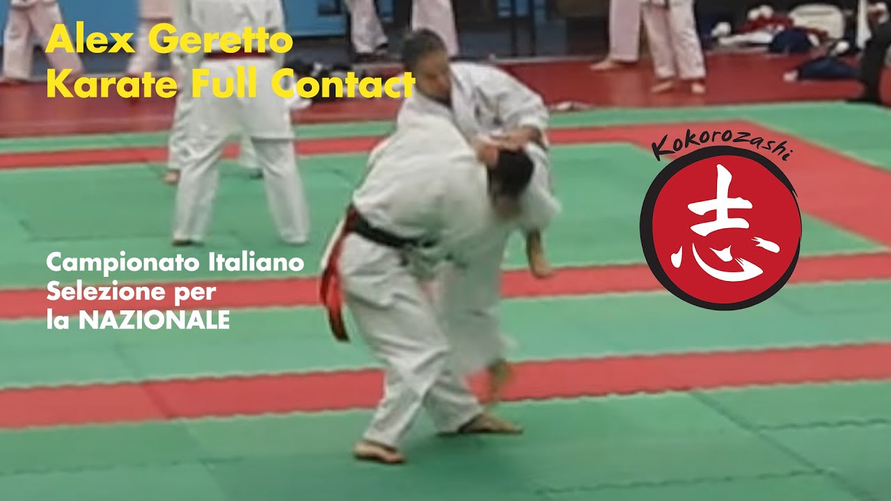 Alex Geretto - Full Contact Karate - Campionato Italiano di Selezione per la Squadra Nazionale