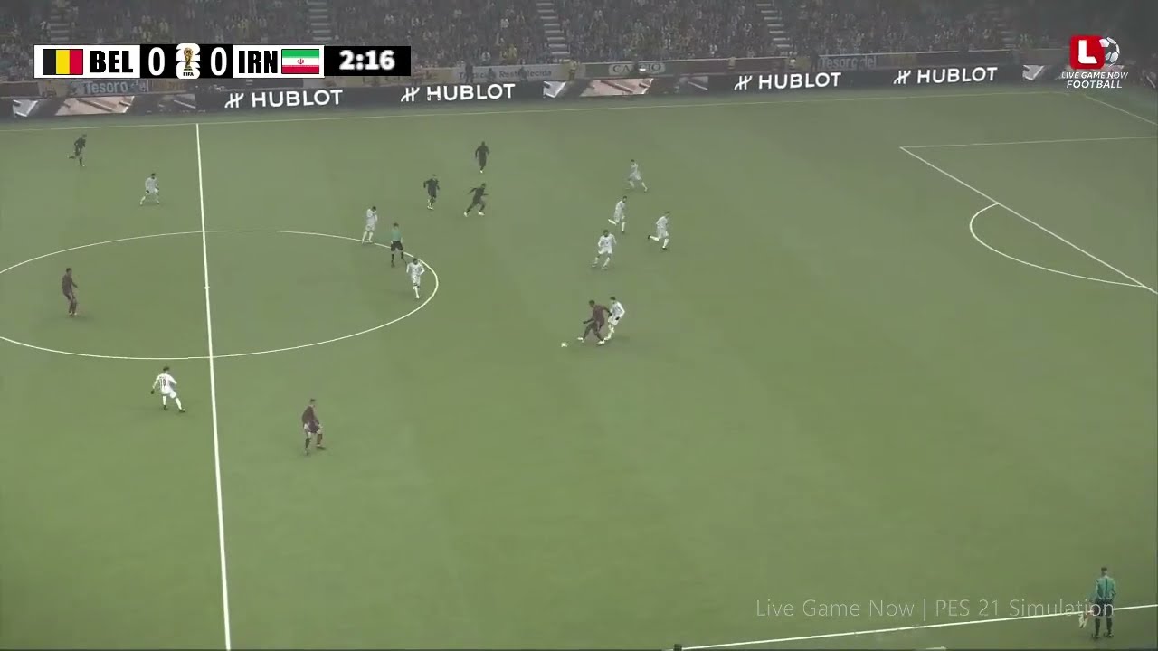 Belgium vs Iran |  | Match Today | eFootball PES 21 Gameplay - Simulation
