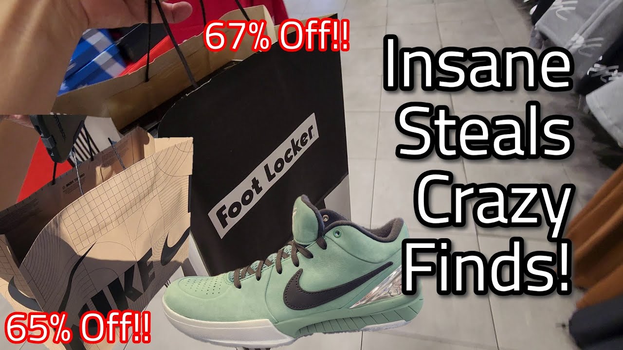 Kobes @ Nike Outlet & Insane Sales...