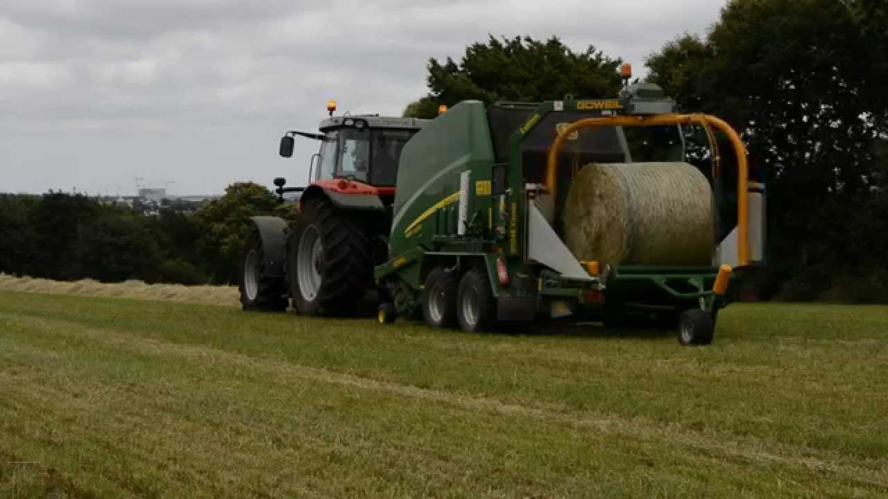 [ GoPro ] Pressage & Enrubannage 2015 | ETA EMERY Patrice| 7719 Dyna~VT - John deere 960 & Goweil