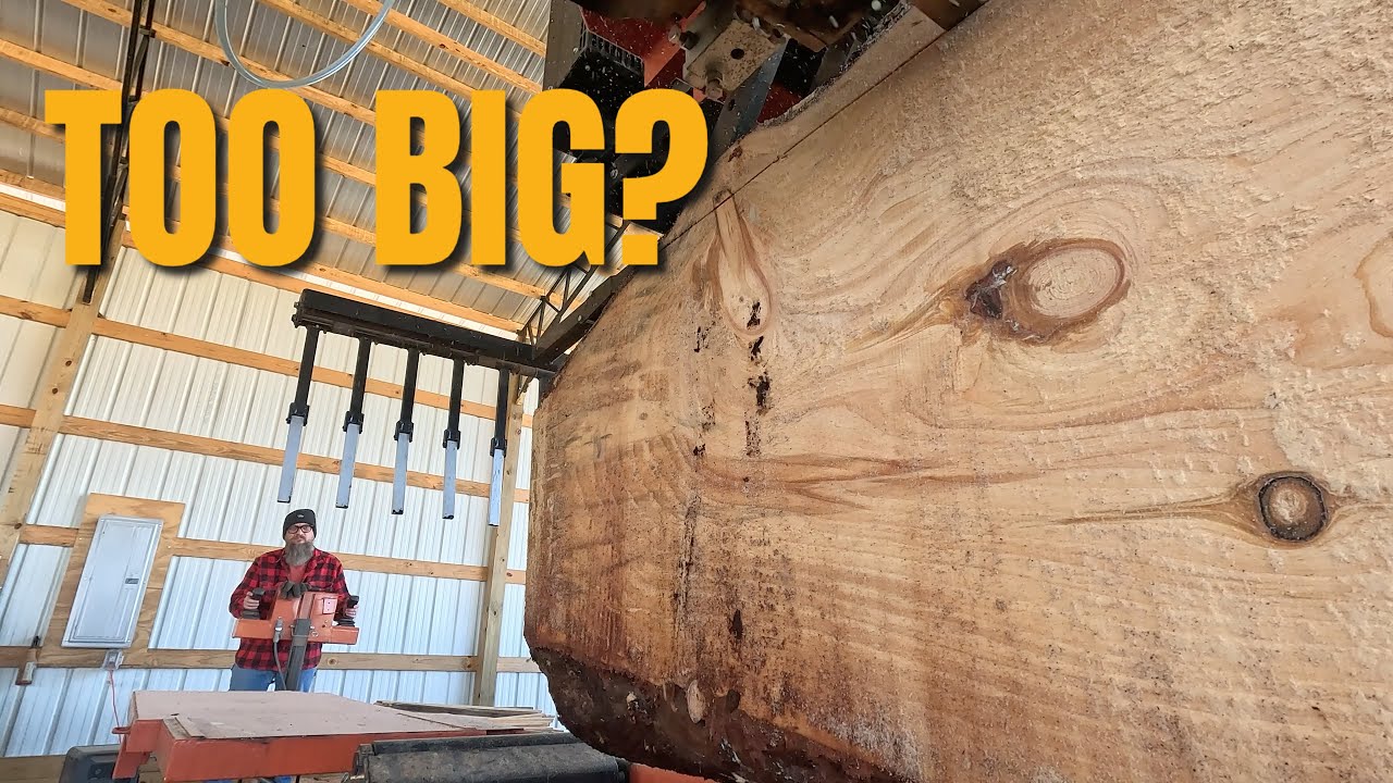 LOOK At What Happens When You Try to Mill Oversized Beams