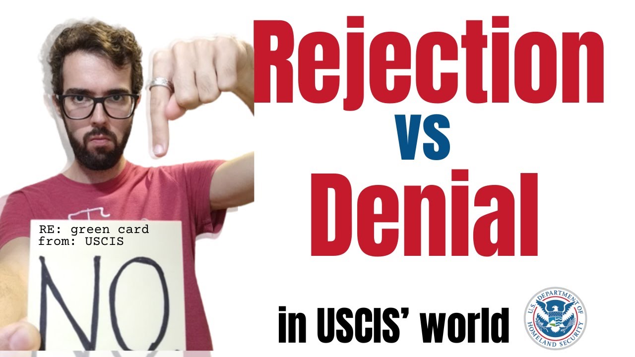 Rejection vs Denial - differences and real examples