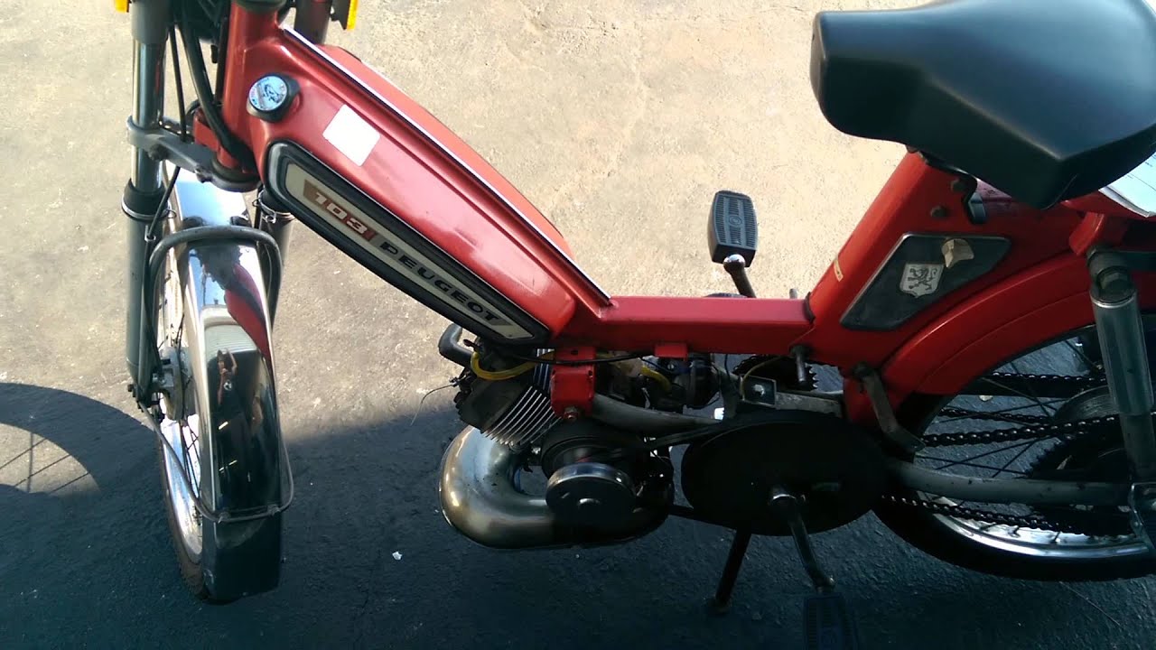 Peugeot 103 Gilardoni 70cc First Start