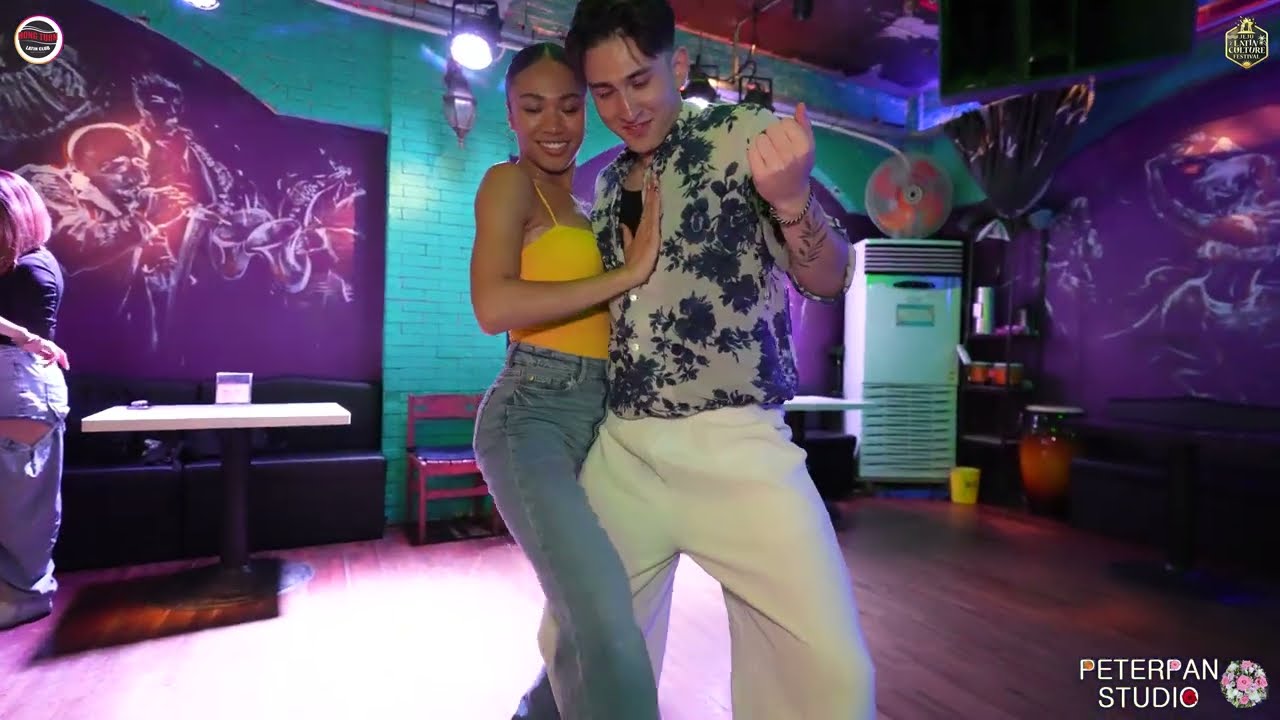 빅터 (Victor) & 모니카 (Monica) Bachata Social Dancing Seoul & Jeju Latin Conexion 홍대 HONGTURN 25.07.02