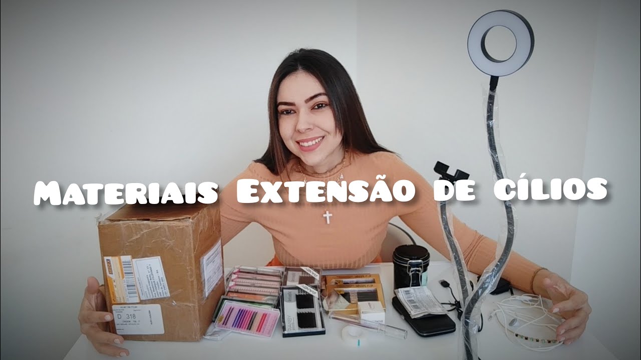 MATERIAIS PARA EXTENSÃO DE CILIOS