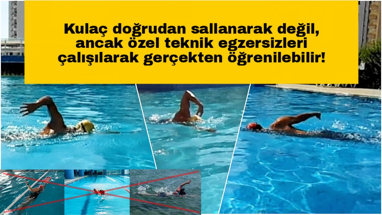 Kulaç sallama nasıl geliştirilir | kol toparlamasının özel teknik egzersizleri nelerdir