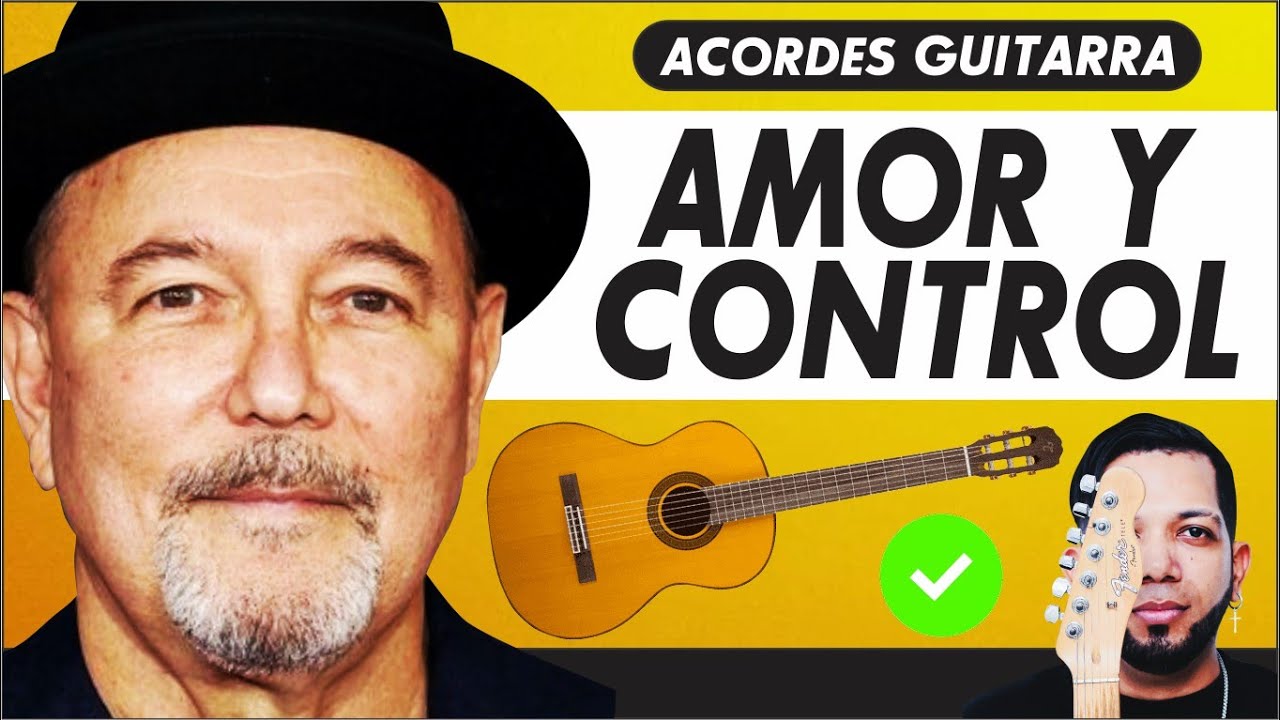 🔥Amor y Control - Ruben Blades TUTORIAL GUITARRA (Acordes) 🔊🎸
