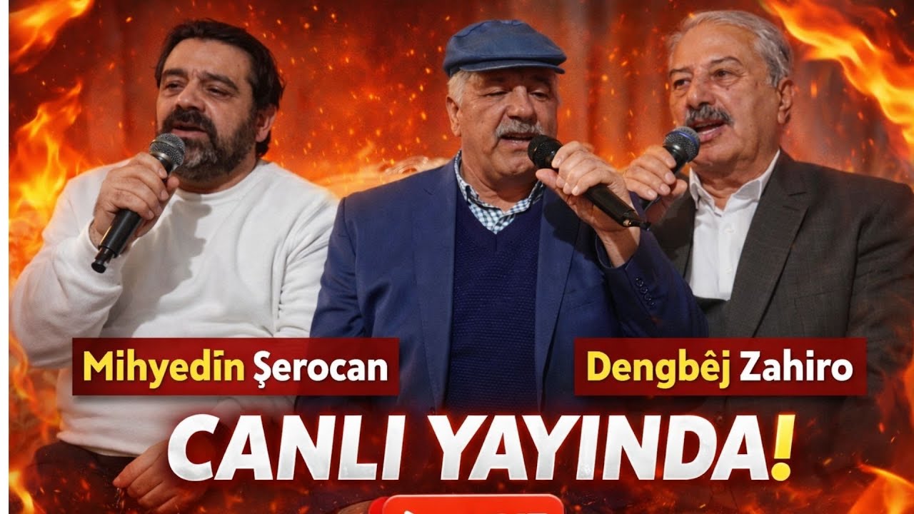Canlı Dengbêj Zahiro Programı | Kürt Klamları, Hikâyeler ve Kadim Hafıza