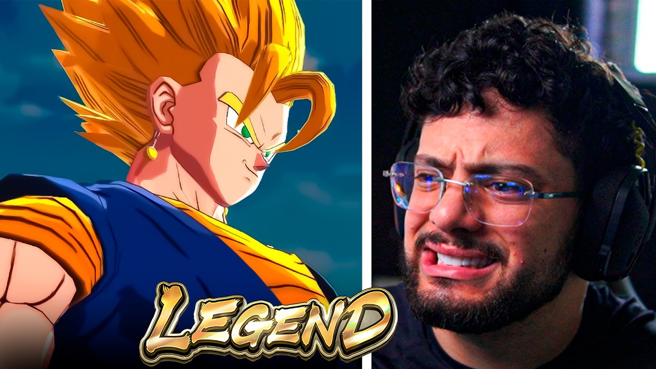A MAIOR ATROCIDADE JÁ CRIADA NESSE JOGO... NOVO VEGITO LEGEND NO PVP | Dragon Ball Legends
