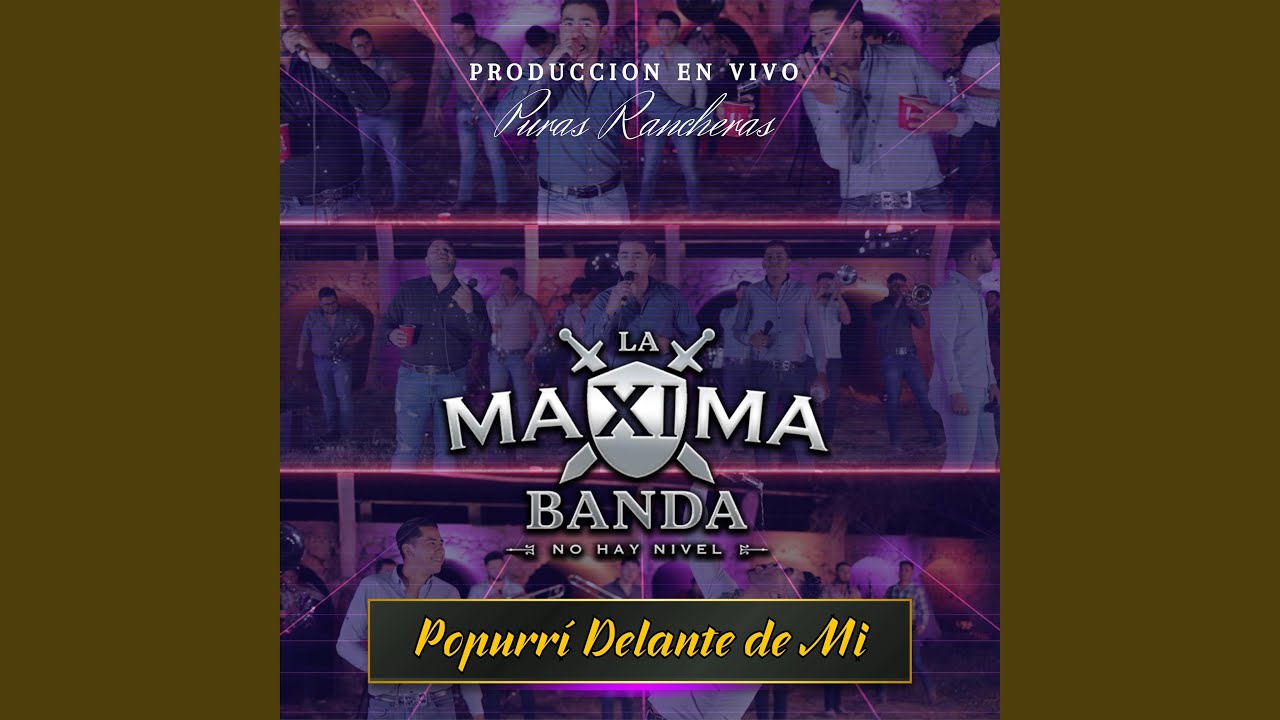 Delante de mi (Popurri En Vivo) (En vivo)