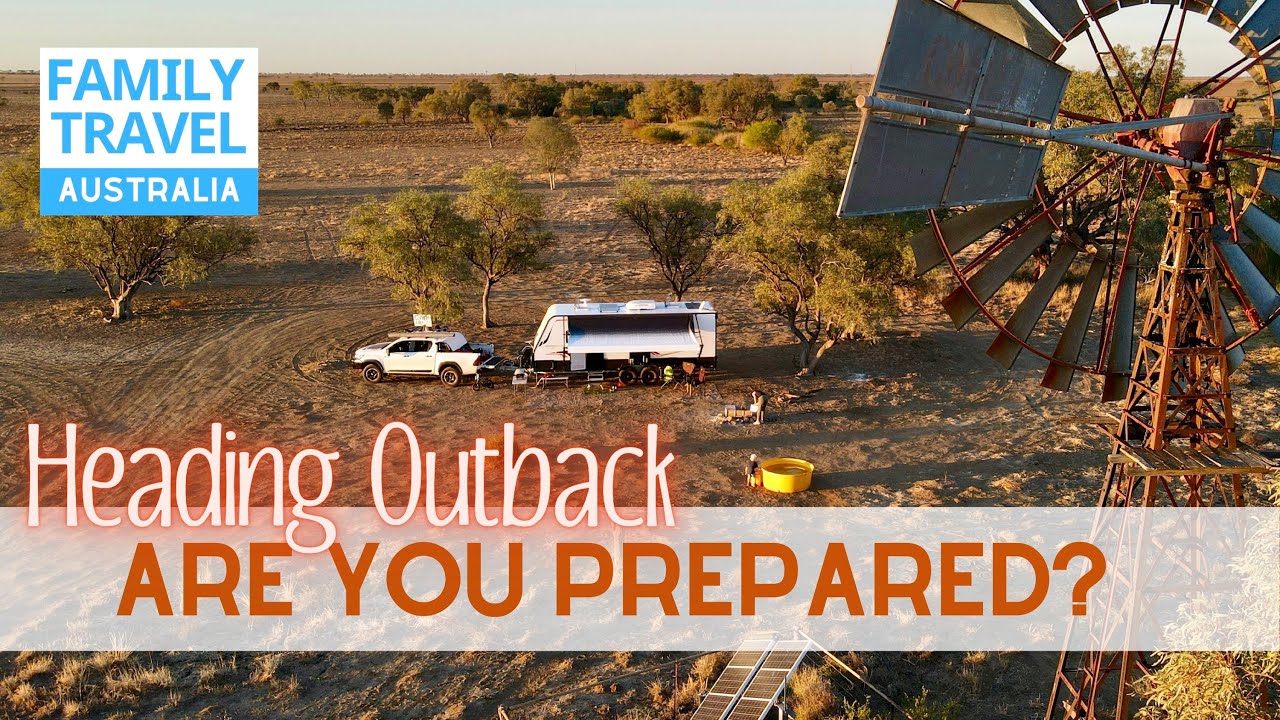 Outback Queensland Top 10 Tips |For Safe Travel Out West | Caravanning Family Travel Australia EP 58