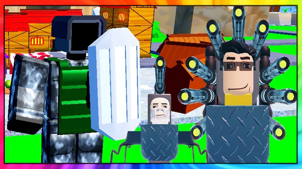 Güncelleme Part 4 Shield Cameraman  🚽 Roblox Skibidi Toilet Tower Defense
