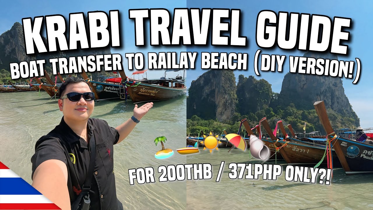KRABI TRAVEL GUIDE: DIY TO RAILAY BEACH! 🇹🇭| Ivan de Guzman
