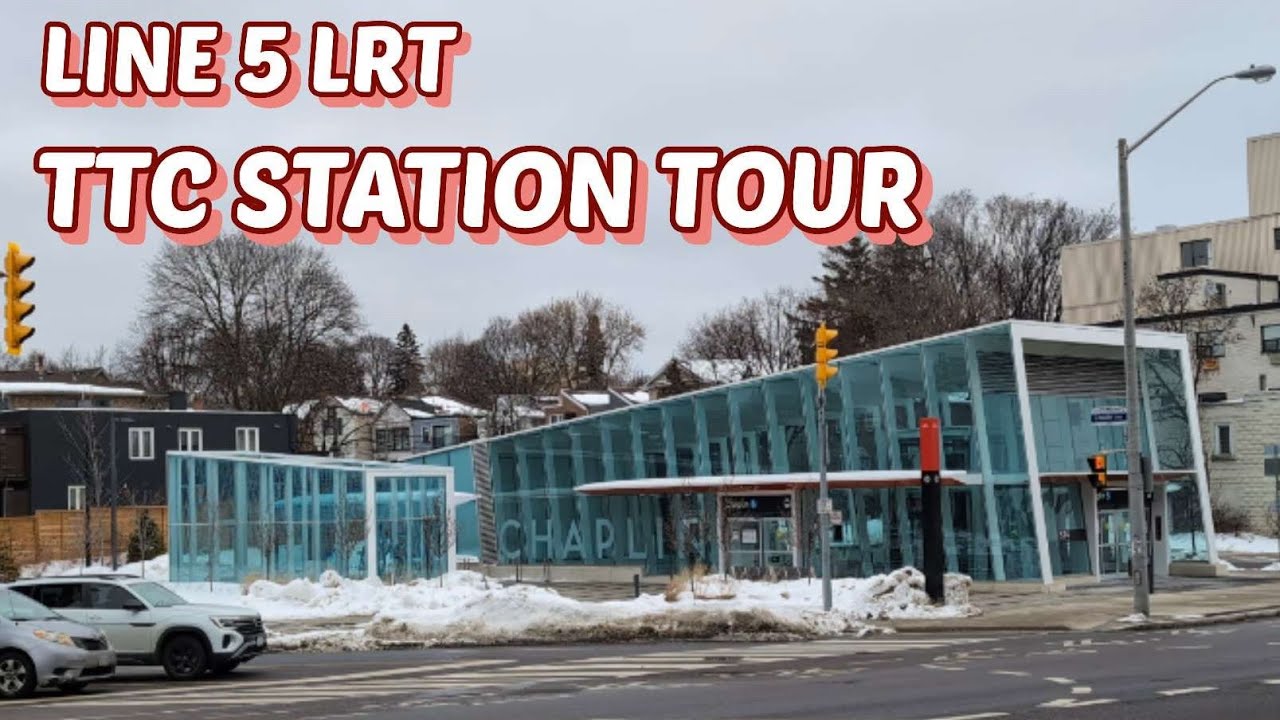 LINE 5 LRT Chaplin Station Tour (AVOID STAIRS)