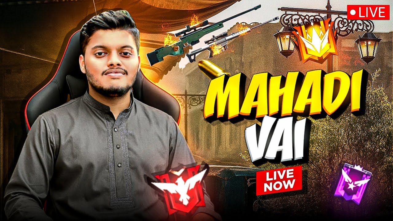 New Grandmaster Top 1 Push V Badge Lobby ❤ FF LIVE ✌ Free Fire LIVE! #ff #freefire #mahadivaiff