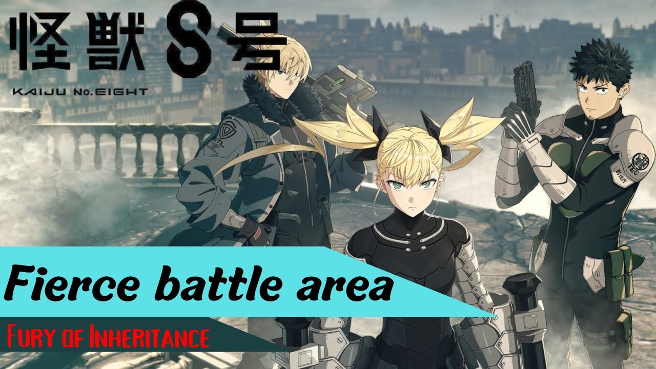 KAIJU NO 8.||| Fierce battle area - fury of inheritance stage 4-12 (No commentary) 