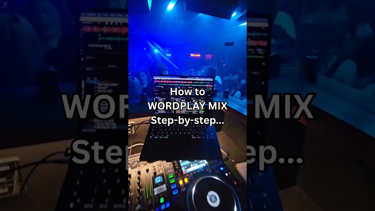 How to Wordplay Mix Live Tutorial