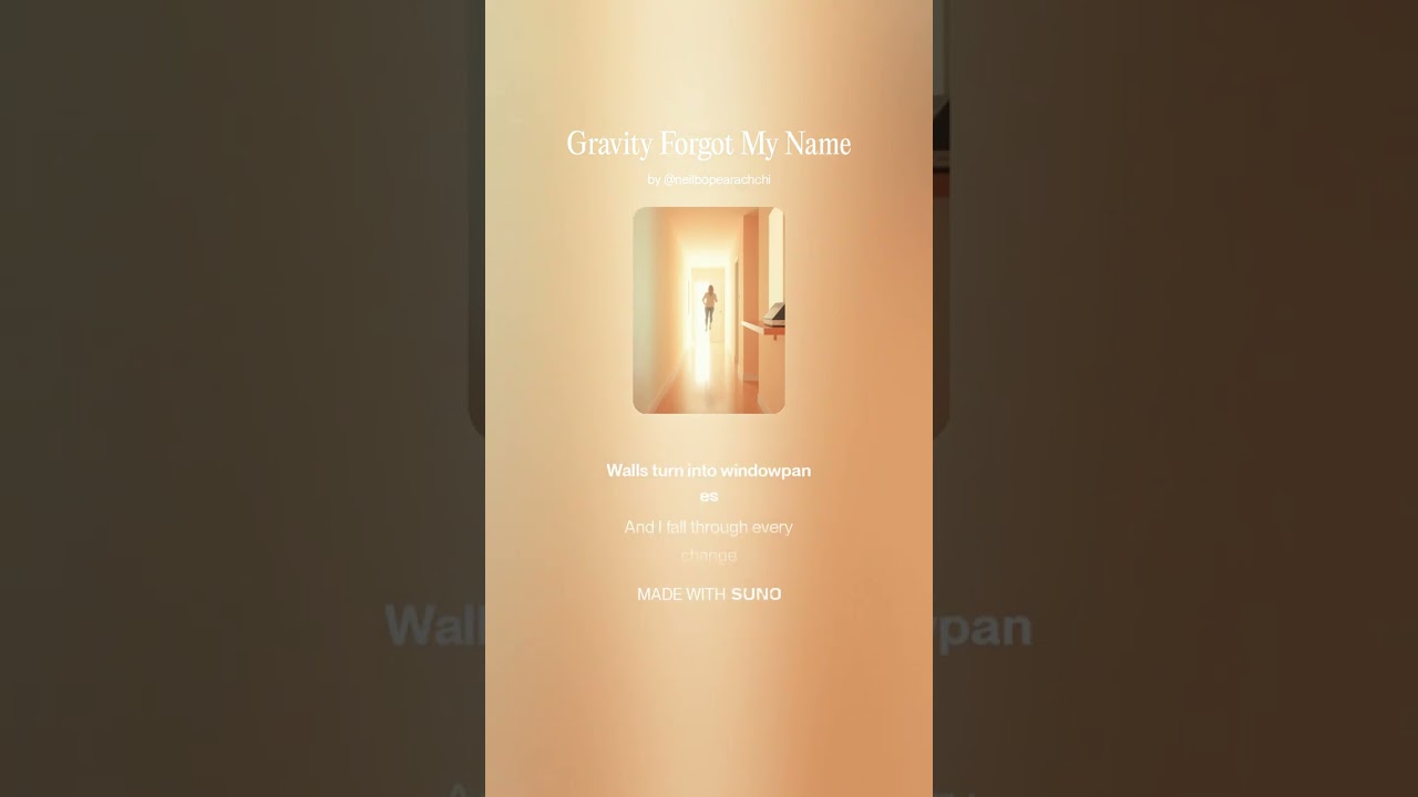 Gravity Forgot My Name