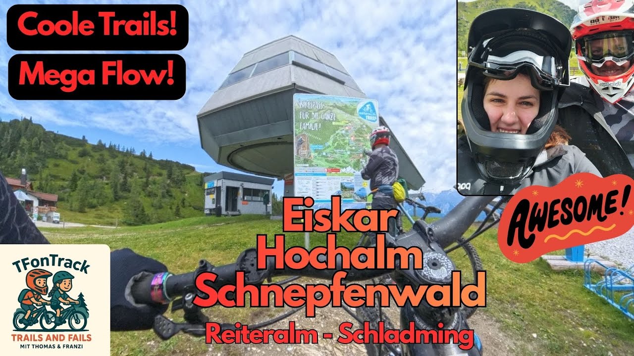 MTB in Schladming: Reiteralm Trails vor dem Dachstein