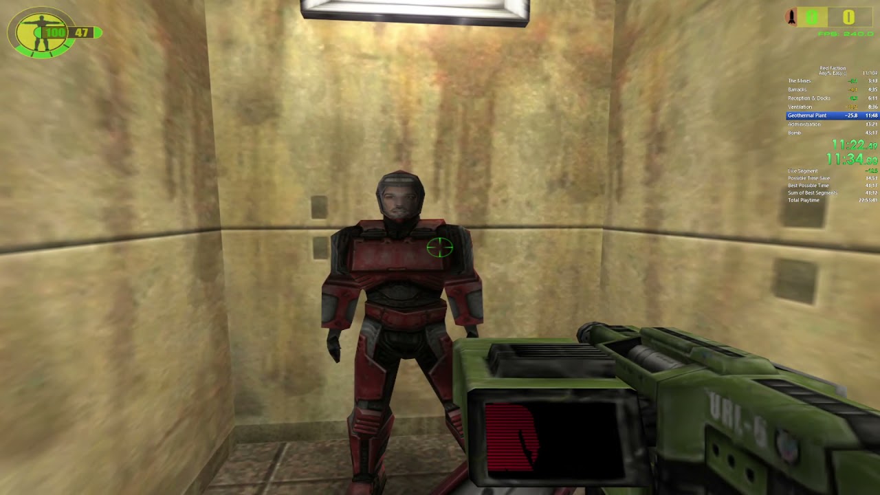 Red Faction Any% Easy - PC in 42m 56s 140ms