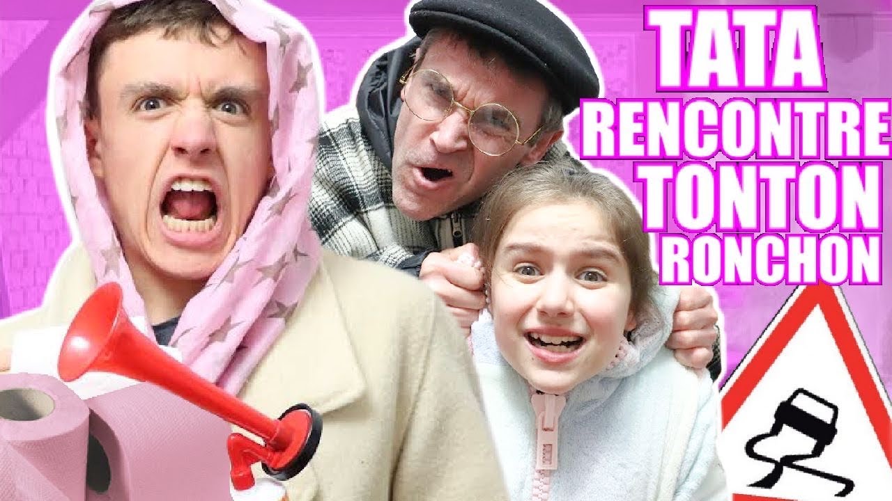 TATA GROGNON RENCONTRE TONTON RONCHON ! [SKETCH HUMOUR]