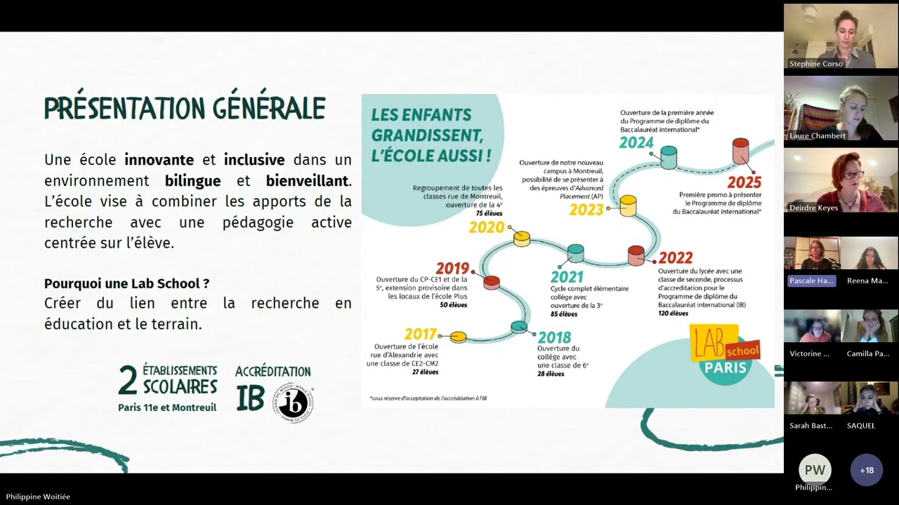 Réunion d'info 2025-26 / Information Session 2025-26
