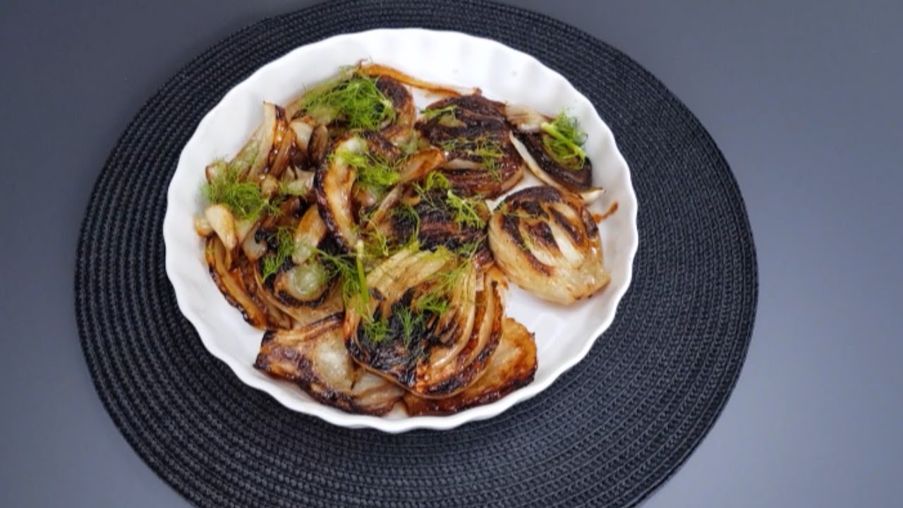 Caramelised fennel