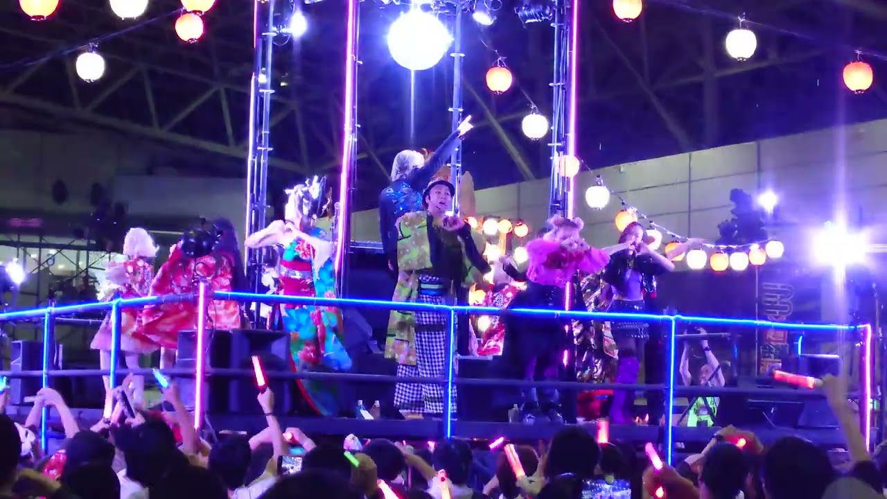 【４K】ニコニコ超会議２０２５　超ニコニコ盆踊り　創聖のアクエリオン　（途中から）