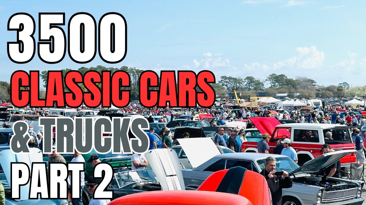 The 36th Annual Run To The Sun Car Show in Myrtle Beach, SC - 3500 Classic Cars and Trucks - Part 2