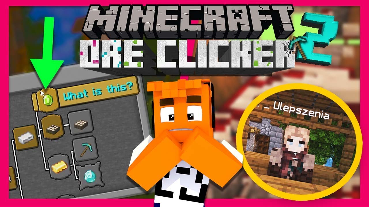 Minecraft CLICKER, ALE zbieram SUROWCE 2!