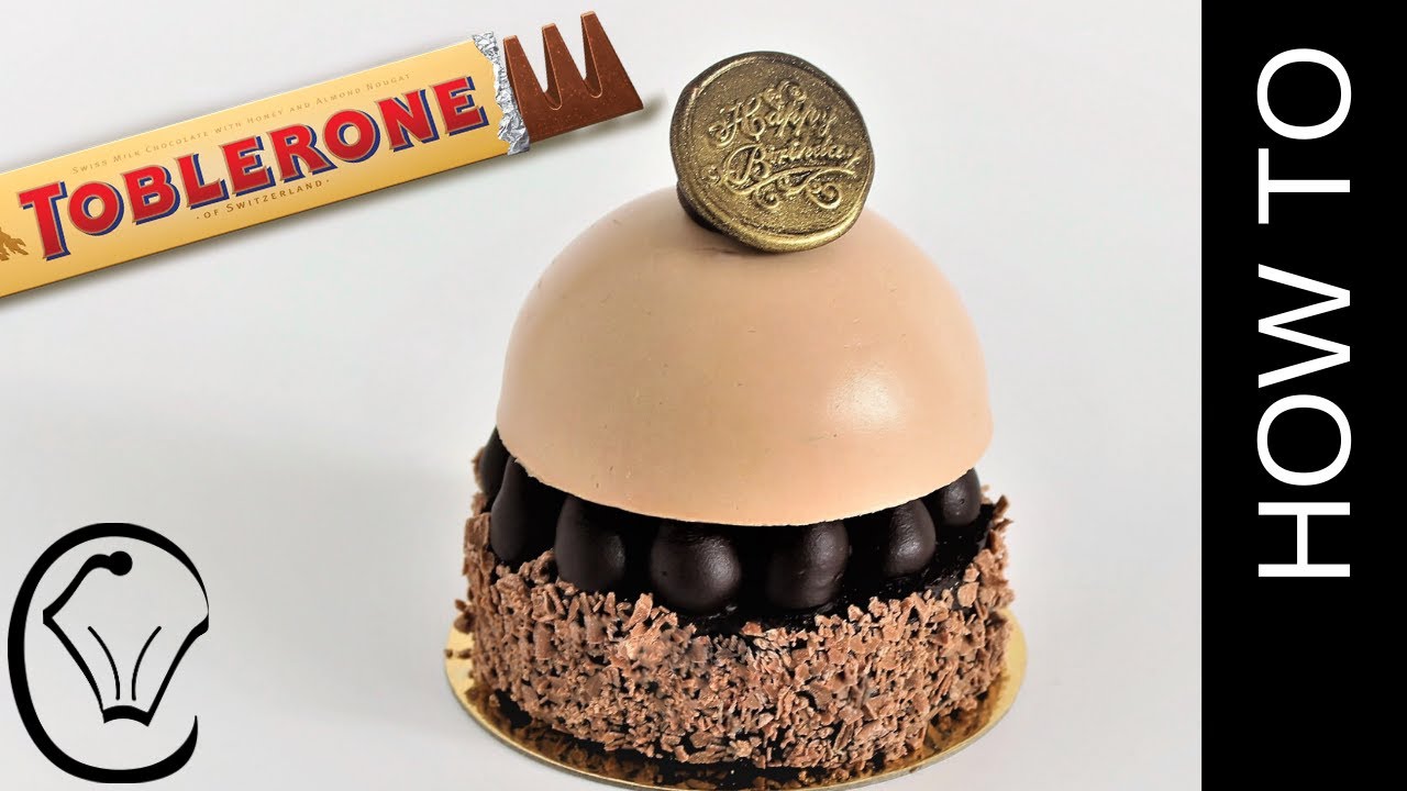 Toblerone Brownie Cheesecake Mousse Dome Entremet by Cupcake Savvy's Kitchen