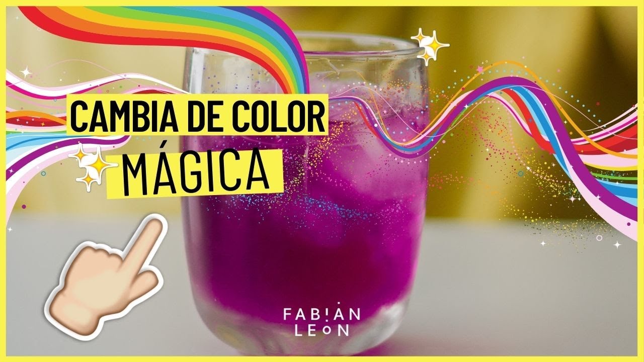 Limonada que CAMBIA DE COLOR | EXPERIMENTO 💥