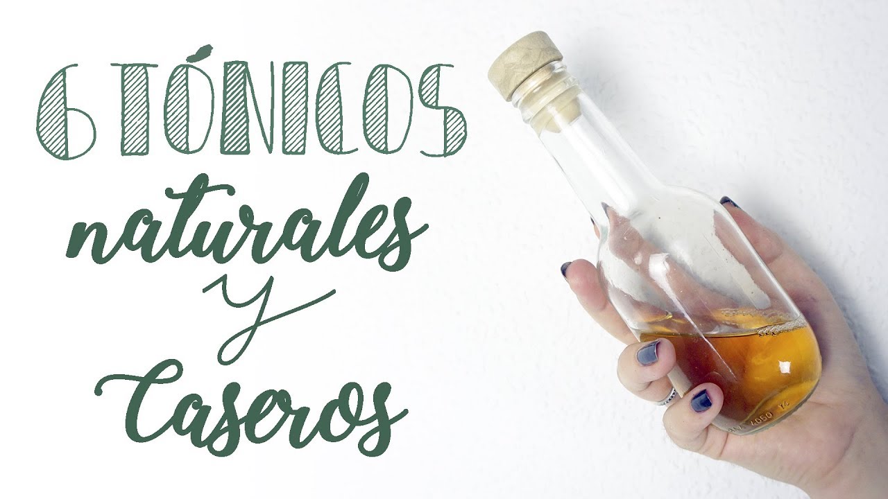 6 TÓNICOS faciales CASEROS y NATURALES || Belleza ZERO WASTE