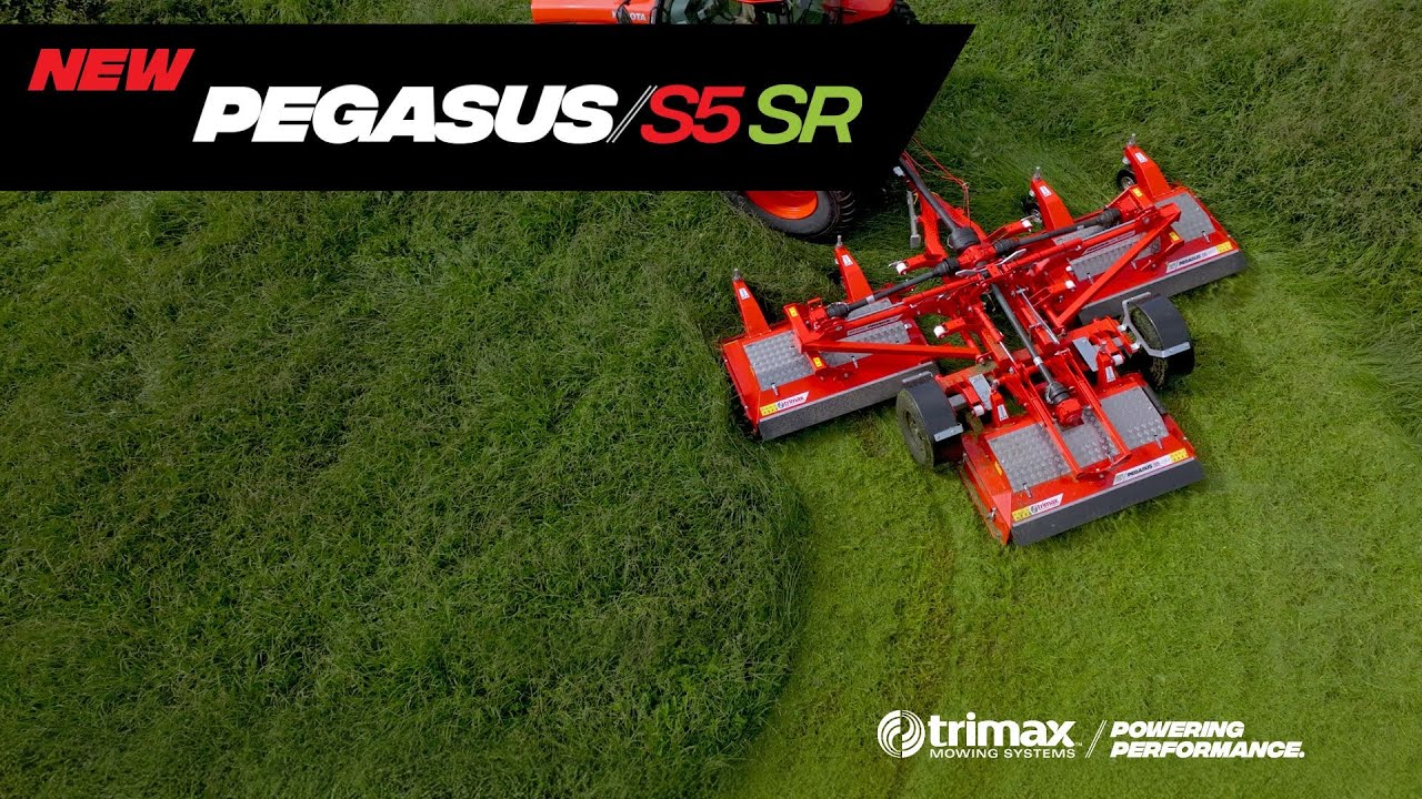 NEW Trimax Pegasus S5 SR | Wide Area Long Grass Performance