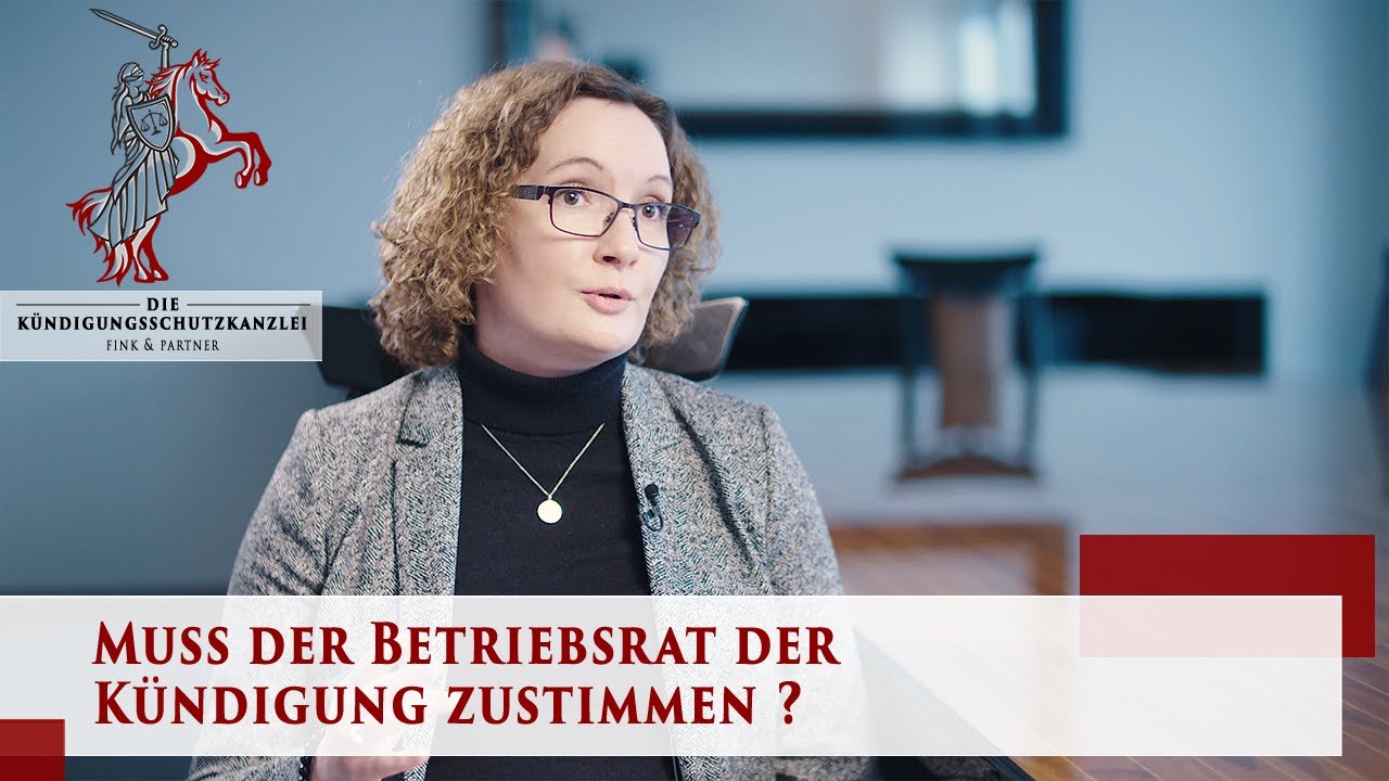 Mitwirkung des Betriebsrates bei Kündigung  | Arbeitsrecht | Die Kündigungsschutzkanzlei