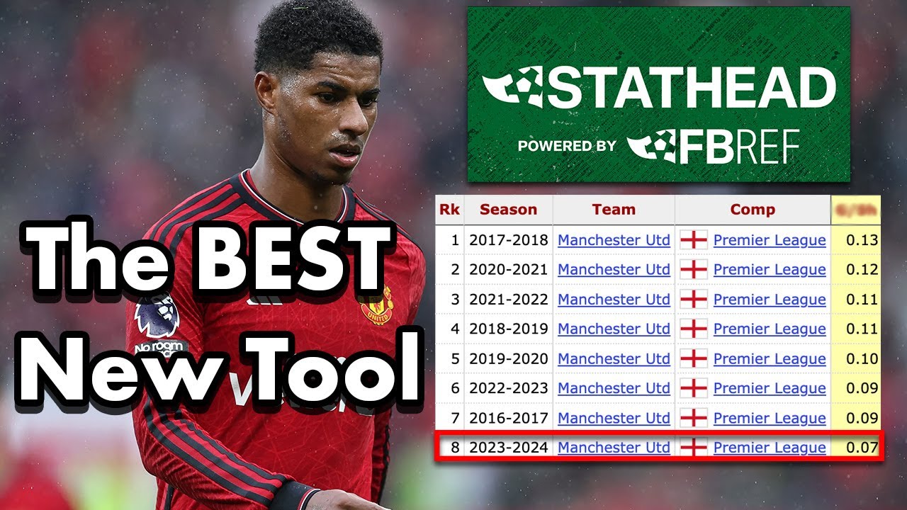 The BEST New Football Statistics Tool - Stathead from FBref