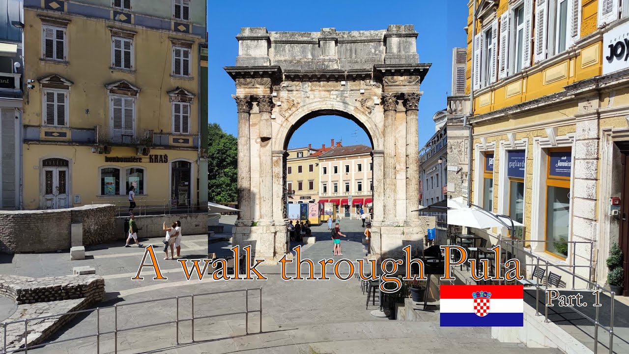 🤩 Прогулка по Пуле, Хорватия Часть 1 - Snicel69 👍🏻