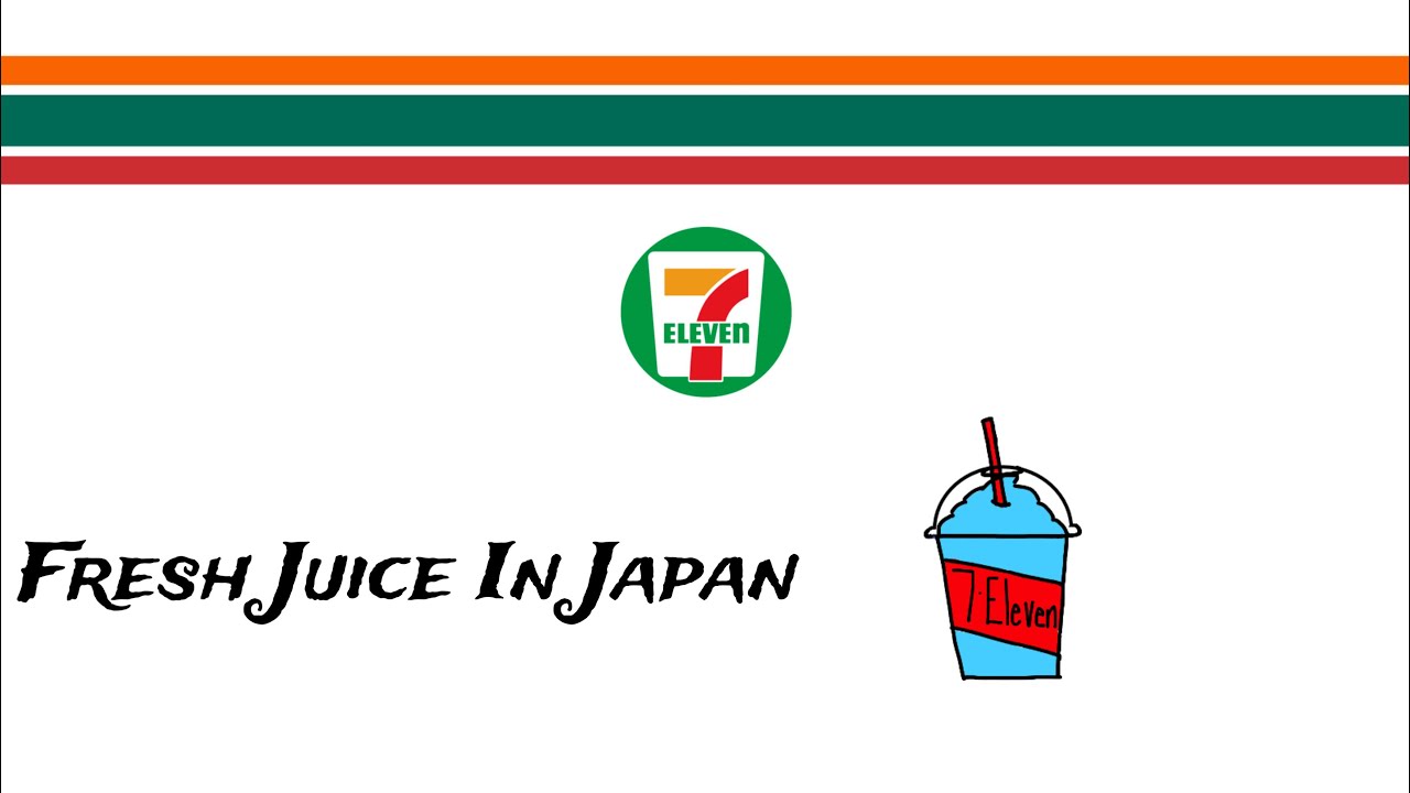 How to use Juicer Machine at 7/11 (Seven11)|Family Mart|Lawson in Japan. 🇯🇵 Fresh juices in Japan.