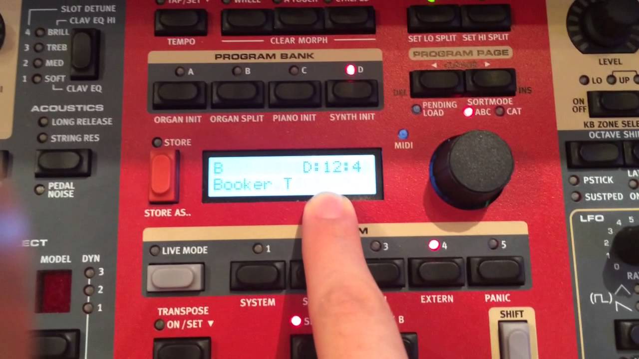 NORD Stage 2--saving patches to different places