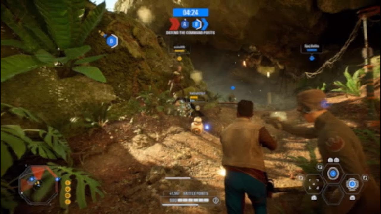 Star Wars Battlefront 2 Co-op Resistance Part 170