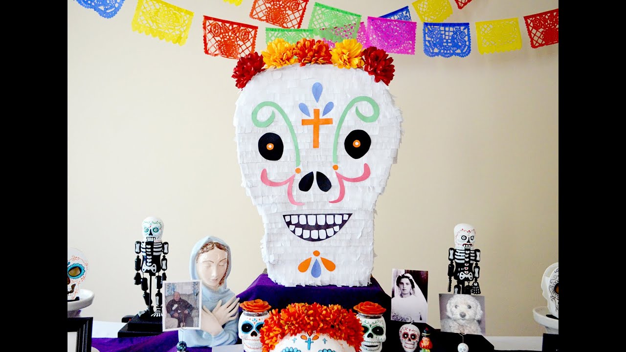 How to Make a Sugar Skull Pinata