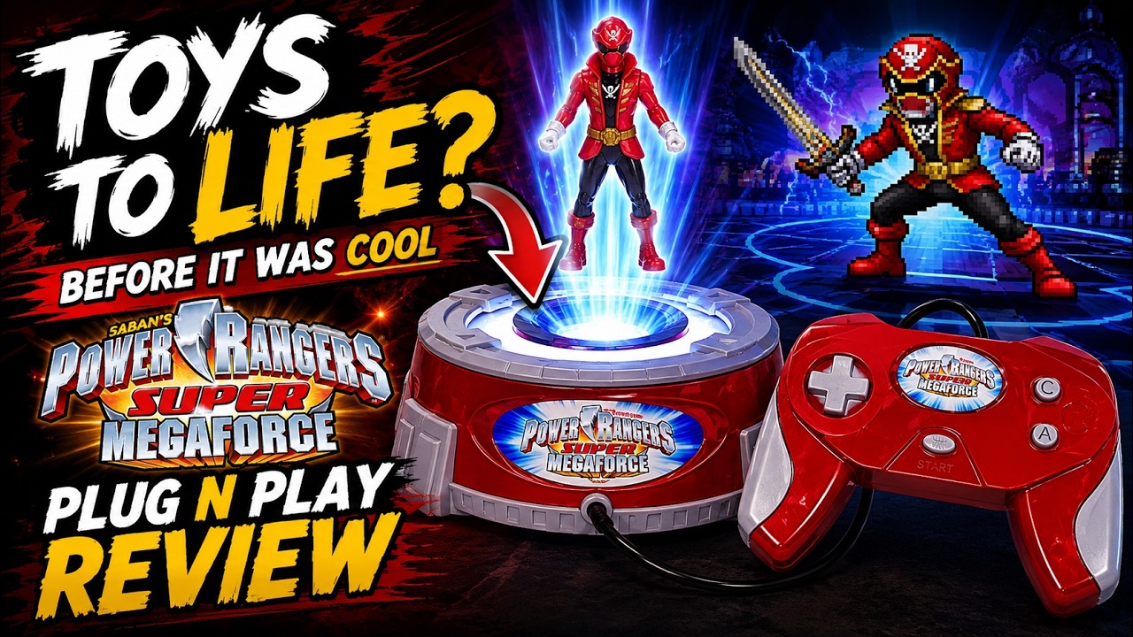Power Rangers Super Megaforce Hero Portal Review - Gaming System Plug n Play Jakks Pacific TV Games
